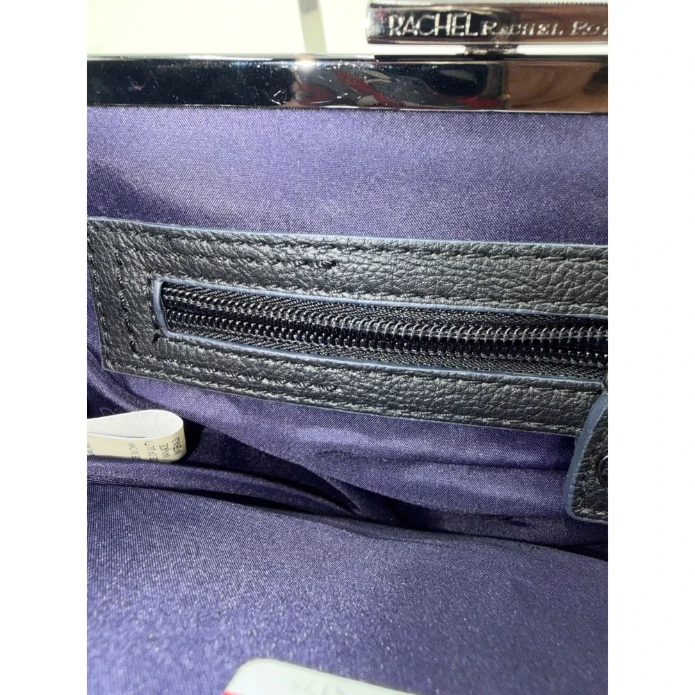 Rachel Rachel Roy Gunmetal Grey Sequin Evening Clutch Bag Shimmer Formal Bag